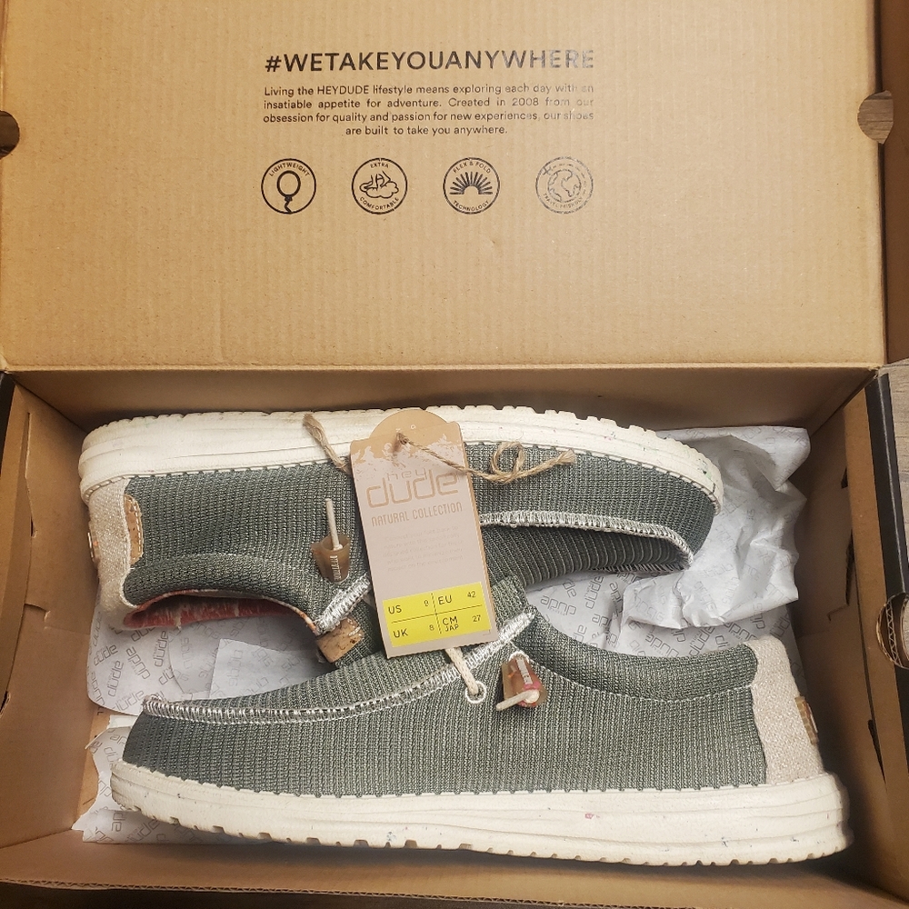Hey Dude Wally ECO Sox Shoes - Picture 6 of 7